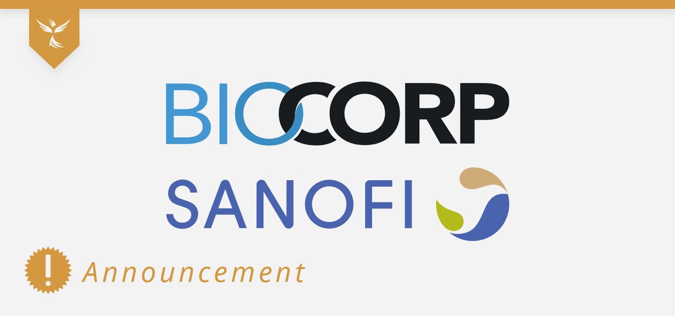 biocorp and sanofi cover image